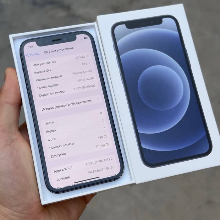Iphone 12 mini 128 gb 24/7 arzon