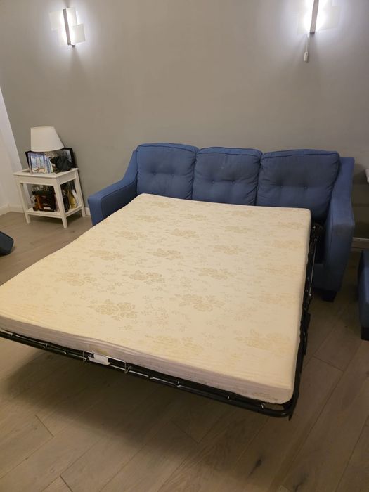 Canapea extensibila 3 locuri cu sezut interschimbabil