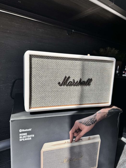 Чисто нов Спийкър Marshall /цвят Крема