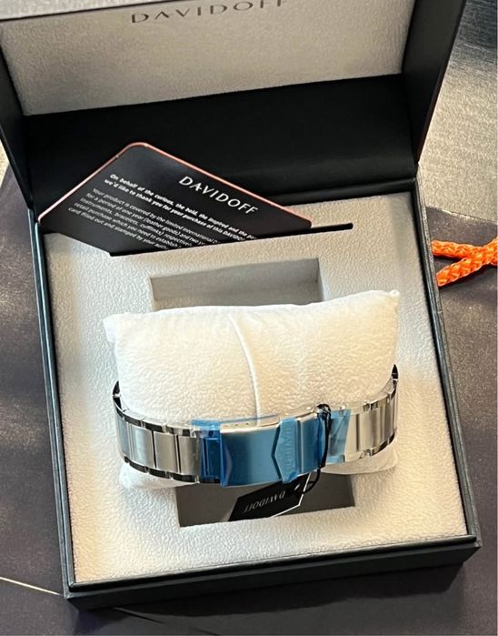 Ceas Davidoff oțel quartz saffire