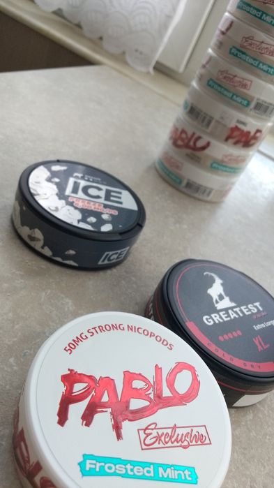 Snus Pablo 50mg cu mentă
