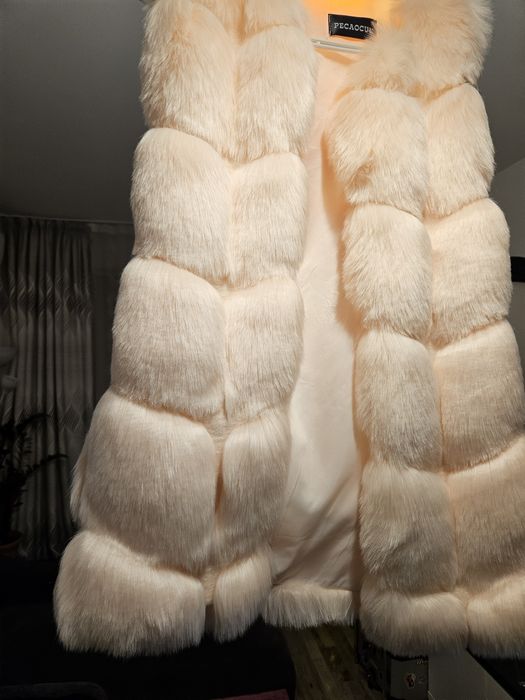 Vesta imitație blană