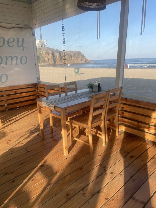 Комплект маса с 4стола