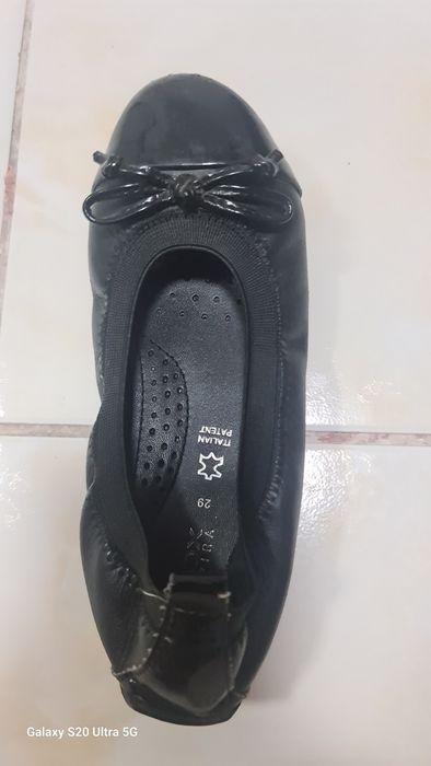 Балетки детские черные