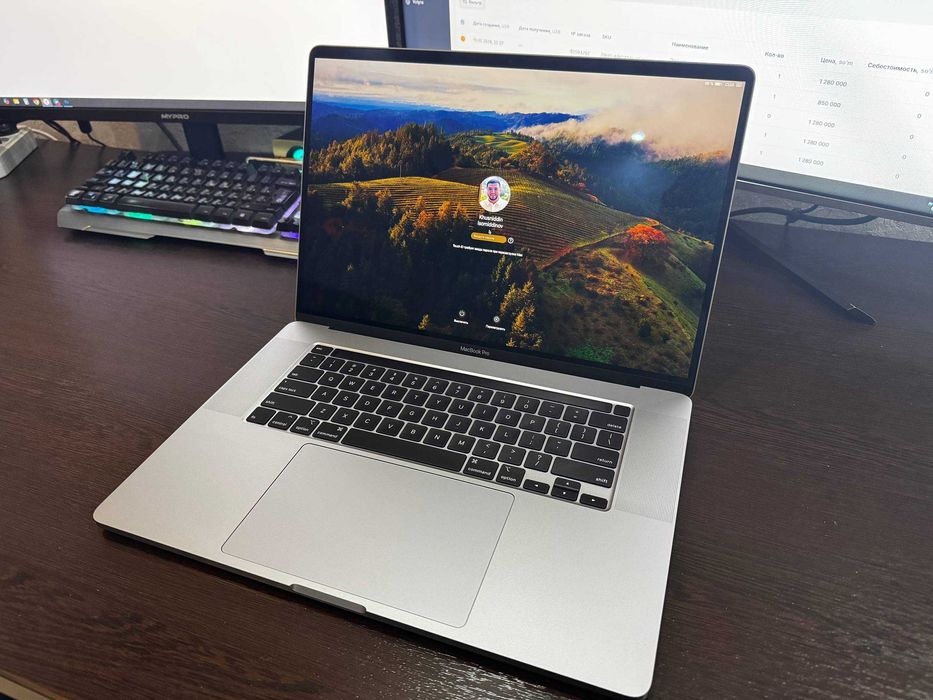 MacBook Pro 16" 2019 SSD 512GB — состояние как новый | всего 70 циклов