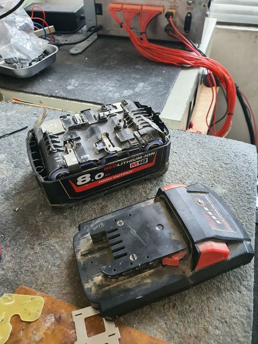 ремонт на батерии Makita LXT,Bosch, milwaukee M18