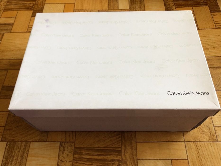 Маркови мъжки боти и обувки Calvin Klein естествена кожа