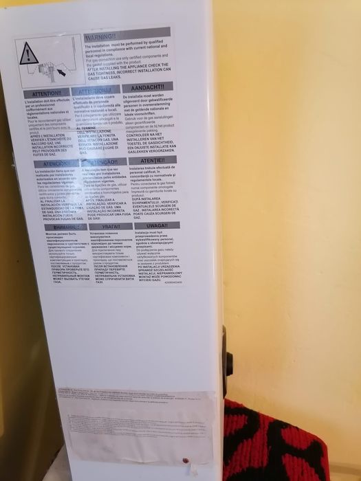 Incalzitor instant gaz pentru apa