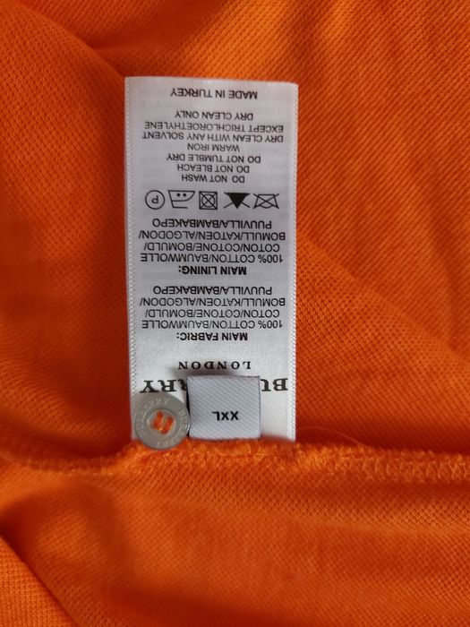 Burberry  XL  ,polo тениска , Монограм . Мъжка.
