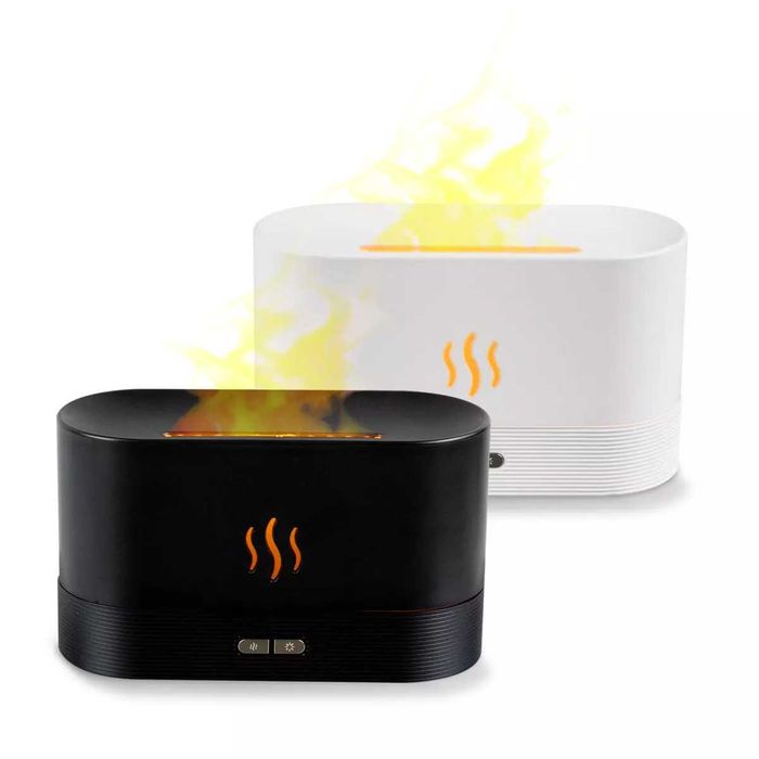 -70% НАМАЛЕНИЕ Ароматерапевтичен дифузер и овлажнител с ефект пламък