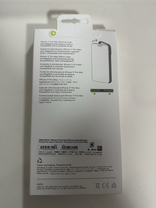 Husa Apple iPhone 17 Pro Max “Midnight”