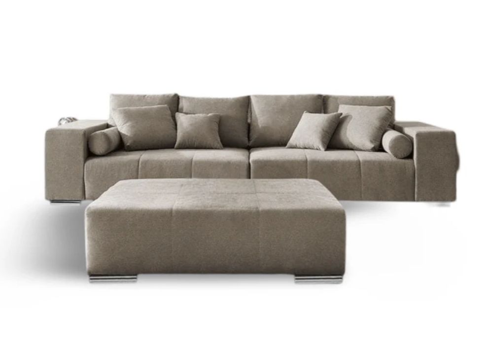 Cub canapea tapițat cu material texturat  stofă rezistentă 120x80 cm