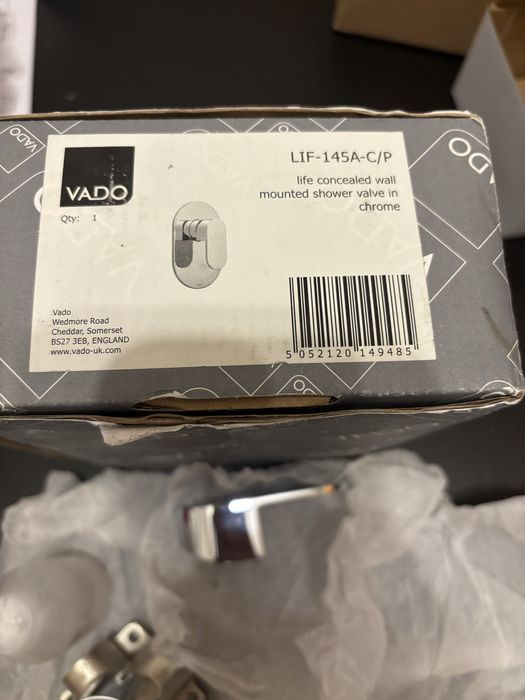 Душ смесител за вграждане Vado