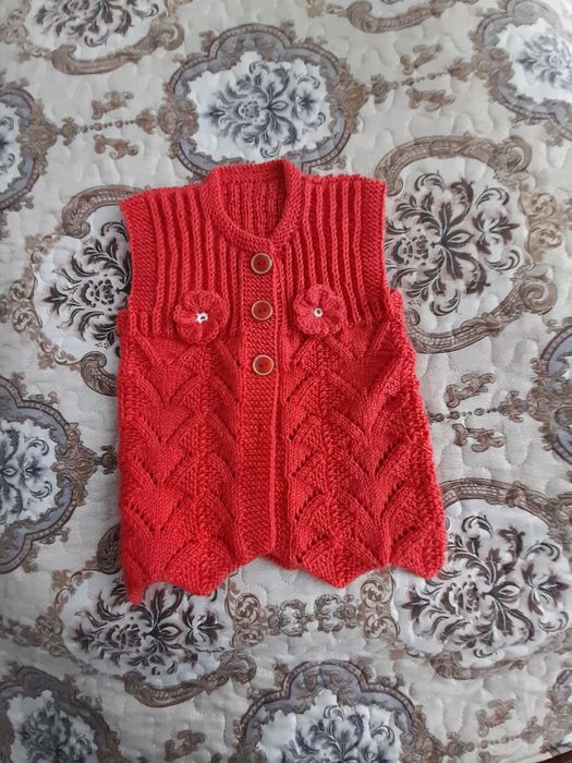 Вязаные вещи для новорождённых