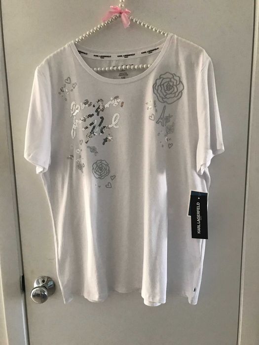 Нова оригинална тениска Karl Lagerfeld-USA