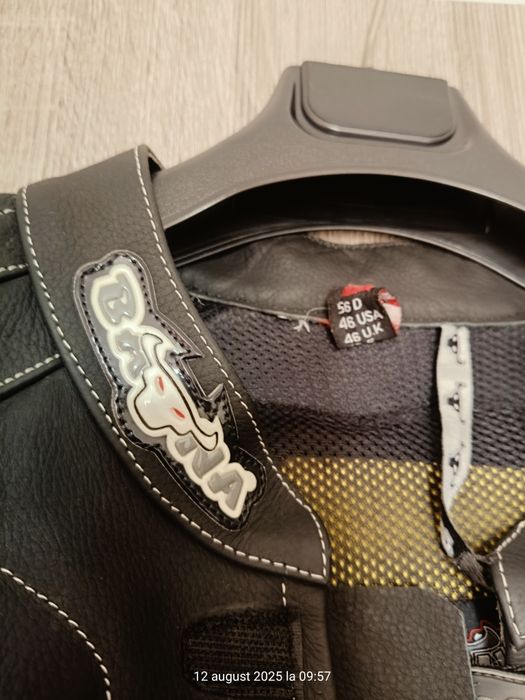 Costum moto piele barbati 56