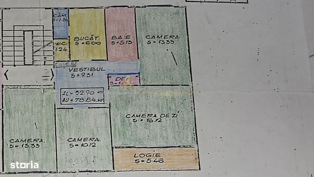 Apartament 4 Camere 83 Mp Manstur Negoiu