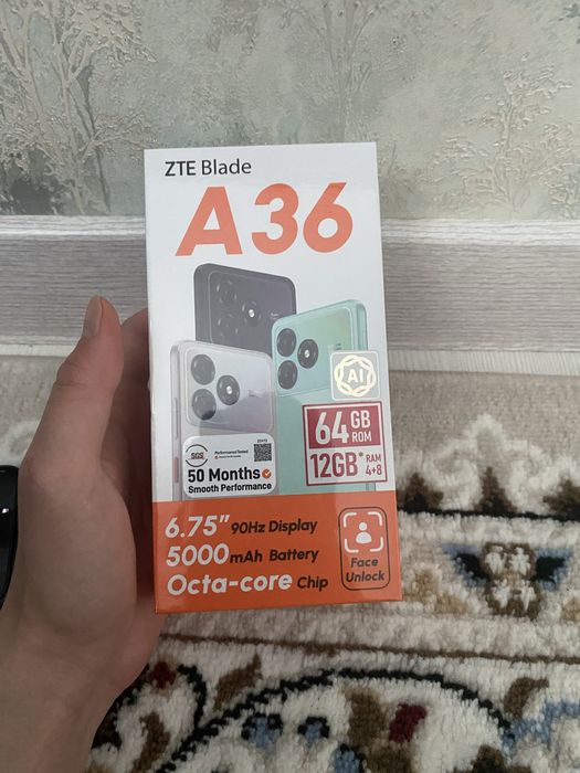 ZTE Blade A36 цена 55000