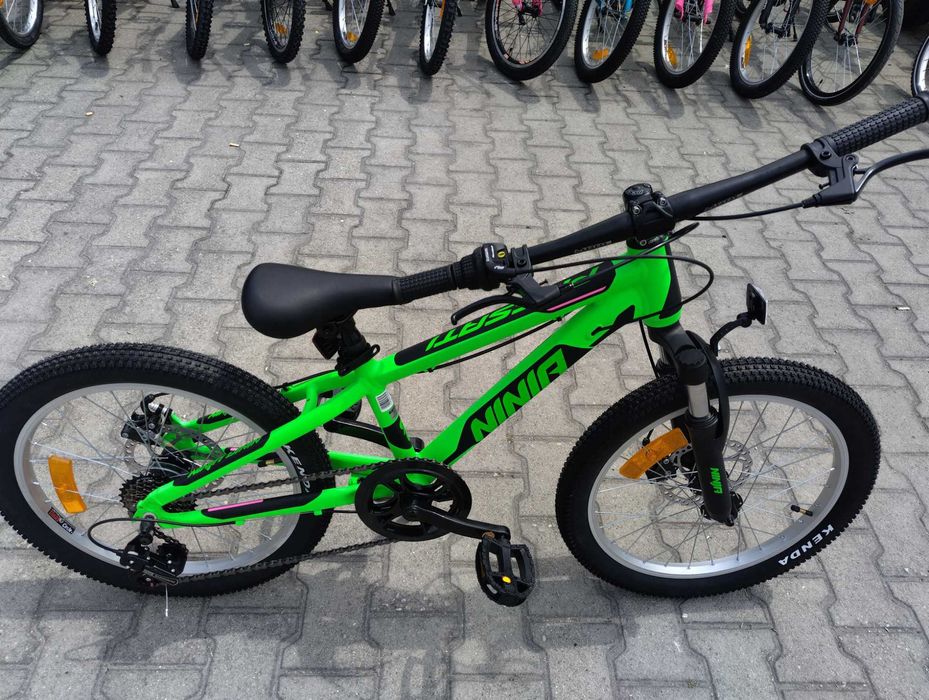 PASSATI Алуминиев велосипед 20" NINJA зелен