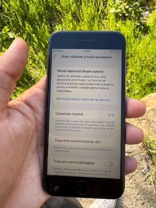 IPhone 8 32gb 79% sanatate baterie