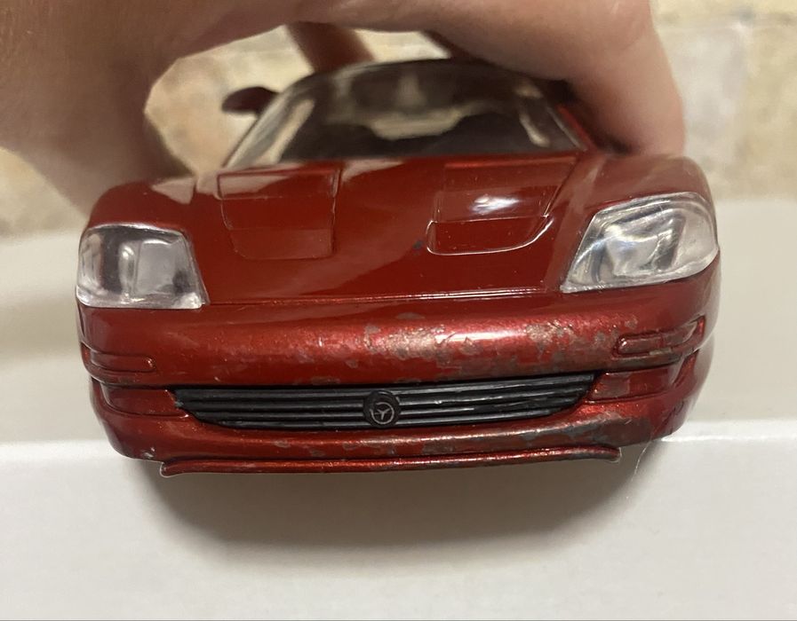 Rar! Machetă Guiloy Mercedes Benz C112, 1:24, grena, Spania