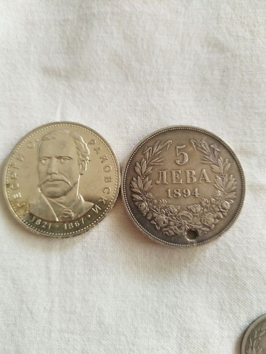 Български сребърни монети