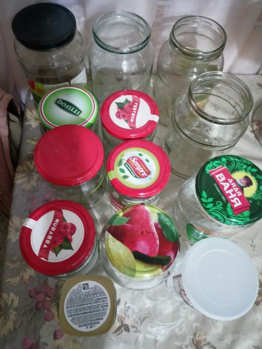 Банки из дома разные 100 штук
