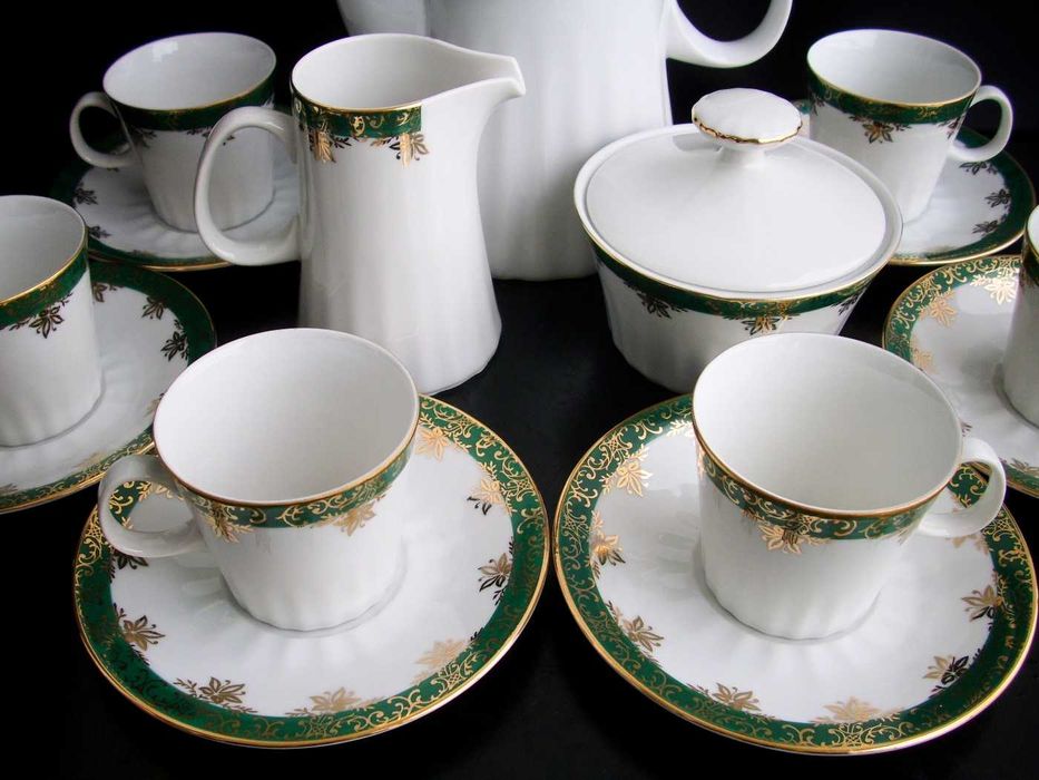 Луксозен сервиз за кафе EPIAG D.F. Карловарски порцелан Бохемия
