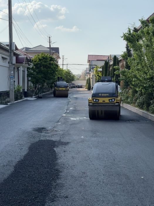 Асфалт ишларини киламиз