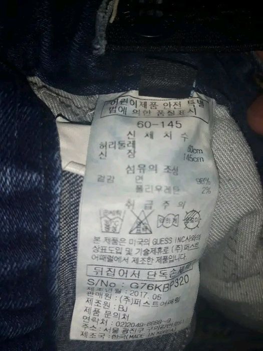 Blugi guess originali