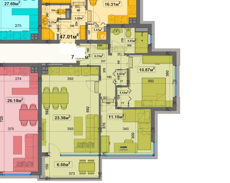 Продава се Тристаен апартамент в Варна, Чайка - 90 кв.м за 1414 €/кв.м - Снимка #9