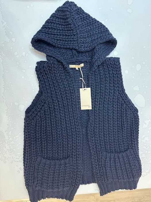 Vesta impletita  cu gluga, Comme ca - L/XL