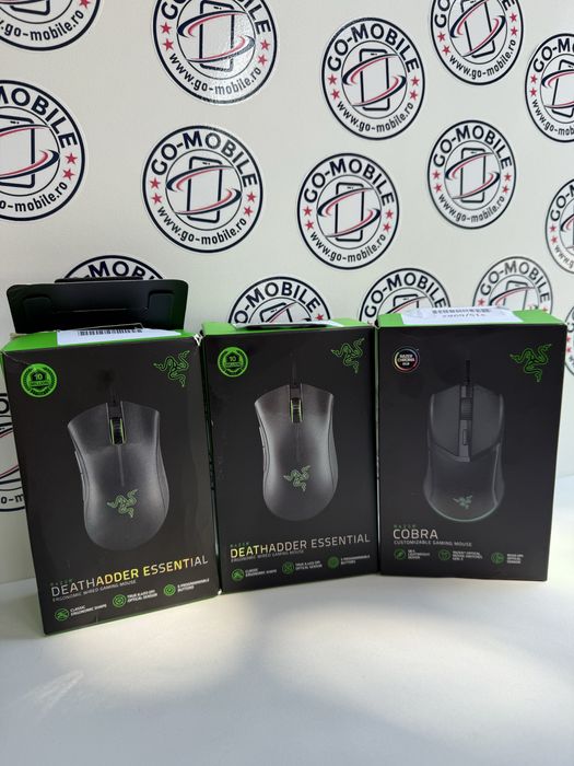 Razer Deathadder Essential / Cobra - Nou - Sigilat - Gaming - Garantie