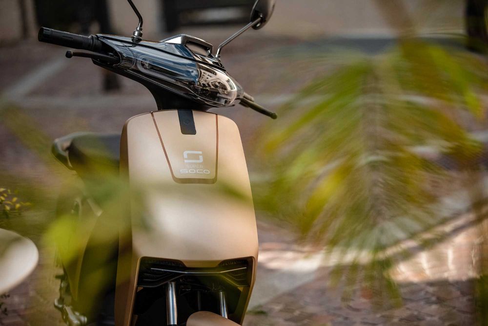 Електрически мотопед - мотор - скутер - SUPER SOCO - CUX
