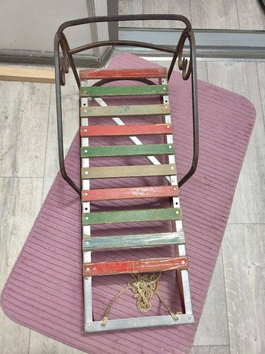 Санки металлические