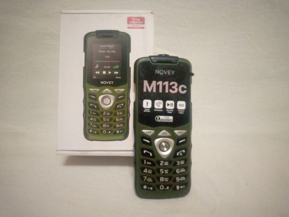 Телефон NOVEY M 113c. Могофункциональный.