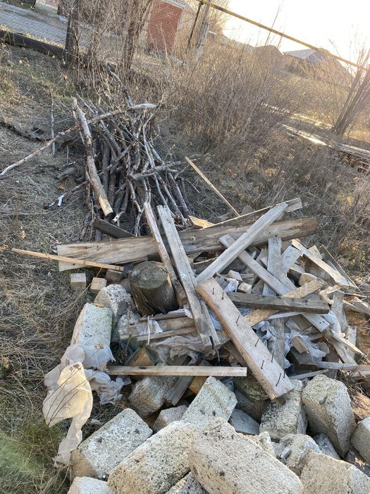Дрова дерево остатки