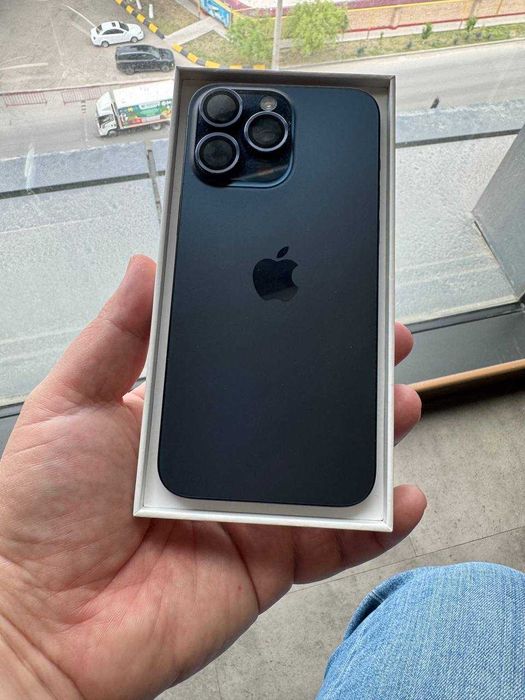 Apple iphone 15 Pro Max, 256 GB, Blue Titanium