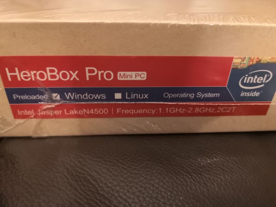 CHUWI Herobox Pro Mini PC Intel Jasper Lake N4500 Dual Core