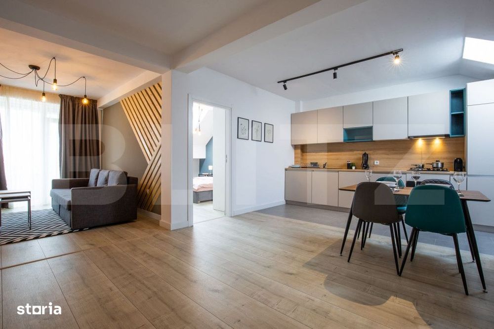 Apartament de inchiriat , complet mobilat si utilat , zona Piata de ve