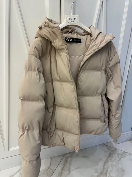 Курта пуховик Zara xs