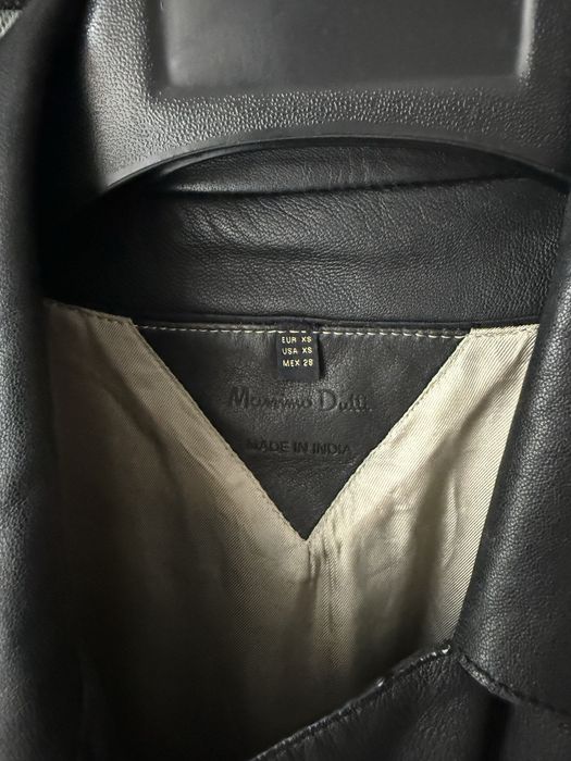 Продам кожаную куртку Massimo Dutti
