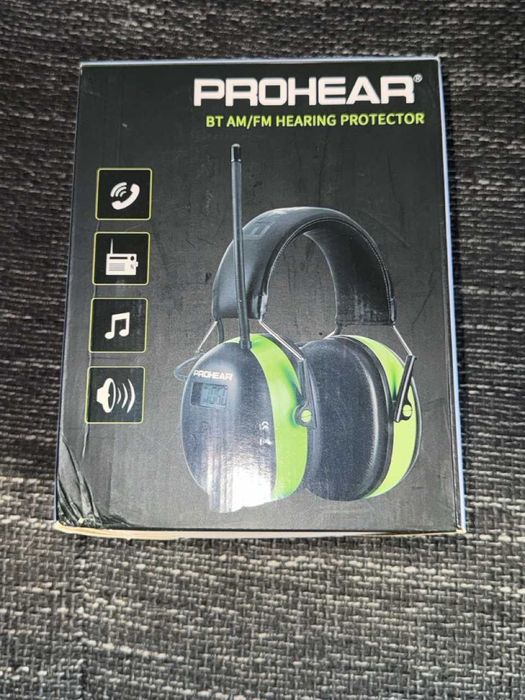 Căști protecție Prohear cu Bluetooth și Radio AM/FM