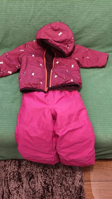 Costum fete schi Decathlon 12-18 luni