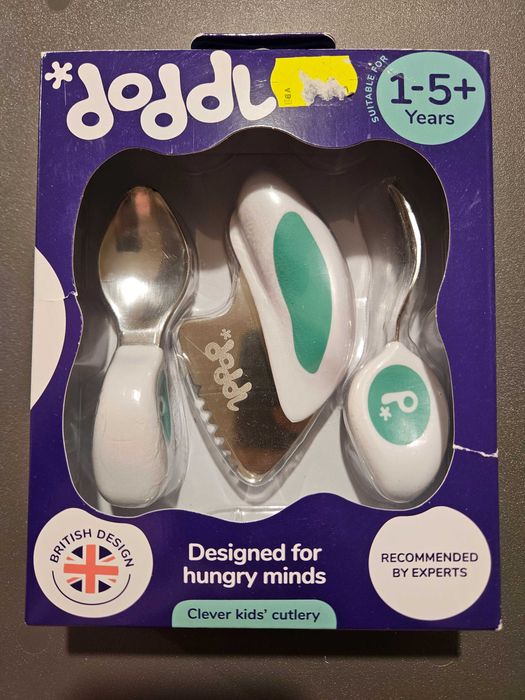 Комплект детски прибори за хранене Doddl 3 части