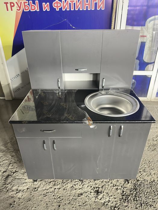 Кухонная мойка раковина тумба шкаф рабочий стол oshxona mebel tumba