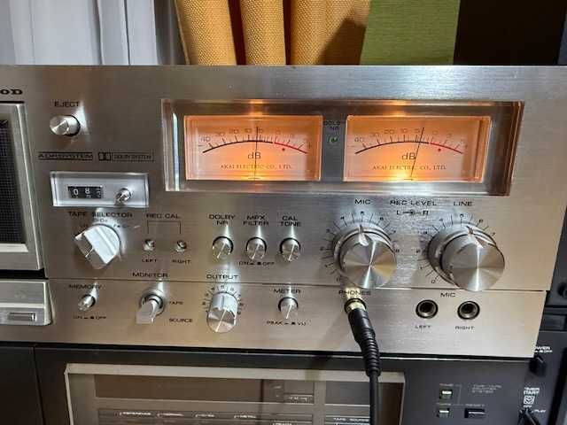 Casetofon AKAI GXC-750, silver