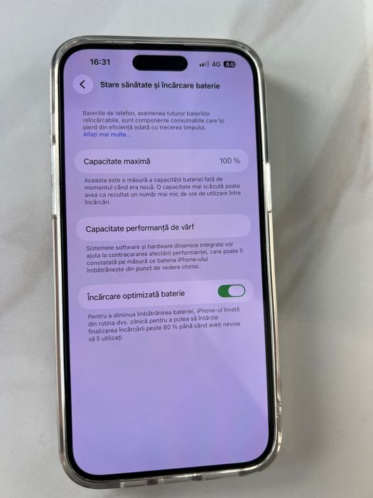 Iphone 14 pro max 256 gb baterie 100%