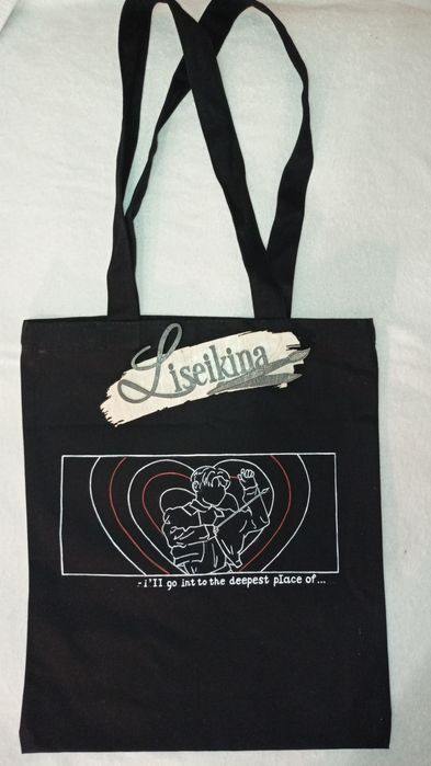 Рисую на сумках-шоппере