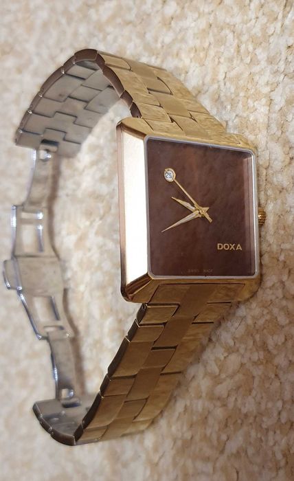 Ceas Doxa Grafic Gold Plated PVD
